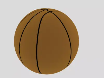 Basket Ball Free 3D model buy