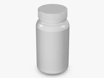 Vitamin Bottle  3D model
