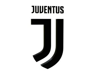 Juventus Logo 3D Low-poly 3D model