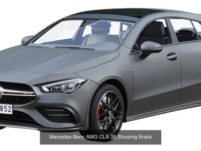 HQ cars collection 4 3D Model Pack