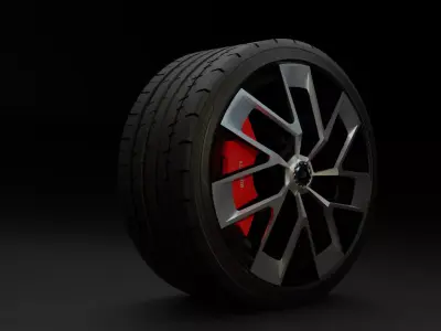 Car Tires 3D model