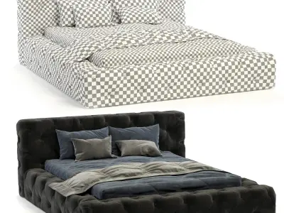 Bed rh soho bed  3D model
