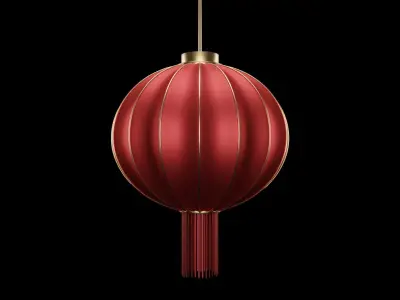 Chinese Lantern 3D model decoration 3D model