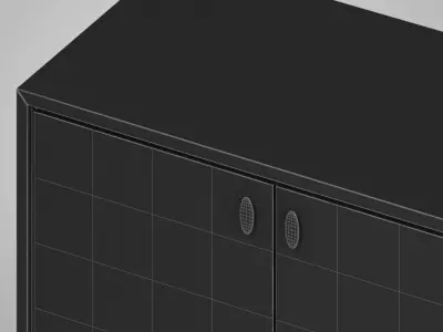 Melange Westland Accent Chest 3D model