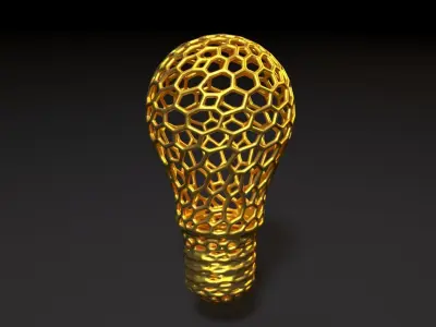Lamp lampshade 3D print model