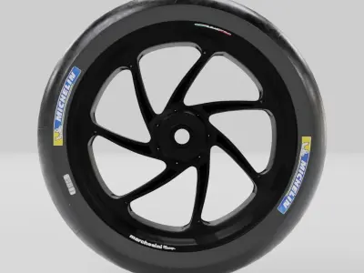 MotoGP Wheel 3D model