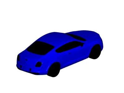 Bentley Continental Coupe 3D model
