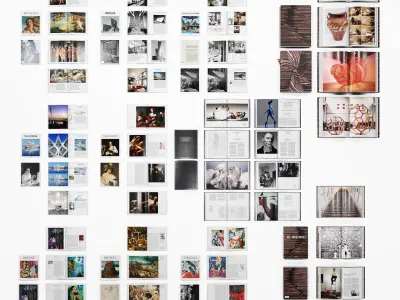 Book Set 2 gift of books 3D model