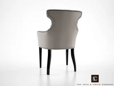 The Sofa and Chair Company Guinea dining chair 3D model