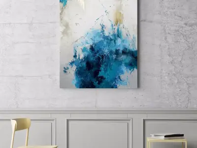 Wave Frame 3D model