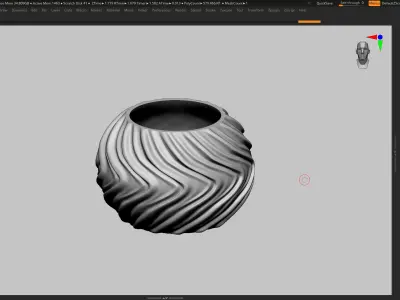 vase 3d print 316 3D print model