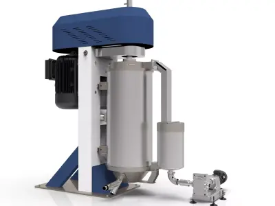 Chocolate Ball Mill High Speed Machine 3D print model