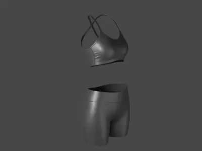Sport Clothing Free 3D model