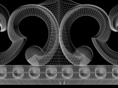 3d stl model photo frame or mirror for cnc router 3D print model 3D print model