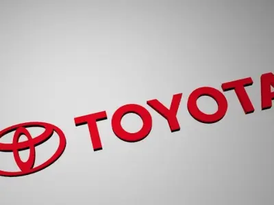 Toyota logo 3D print model