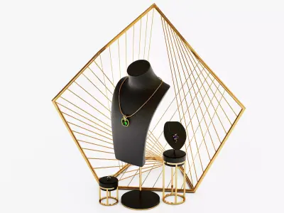 jewellery Low-poly 3D model purchase