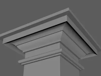 Statue Base Free 3D model