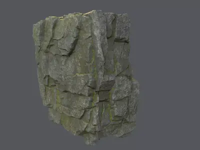 Rock Unreal Engine 4  Low-poly 3D model