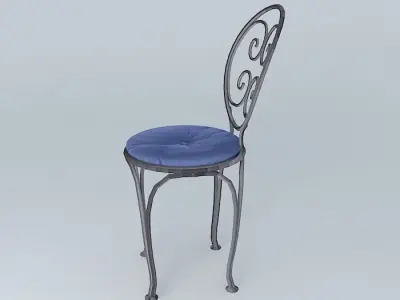 Decorative chair Free 3D model
