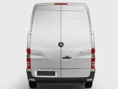Mercedes Benz Sprinter Van L2H2 2018 3D model