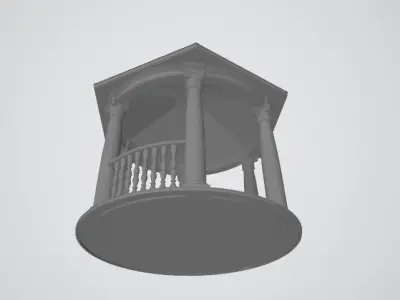 pavilion 3D print model