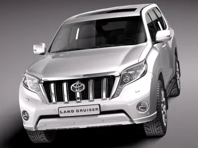 Toyota Land Cruiser 2014 3D model