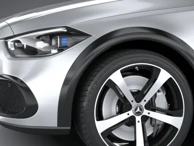 Mercedes-Benz C-Class All Terrain 2022 3D model