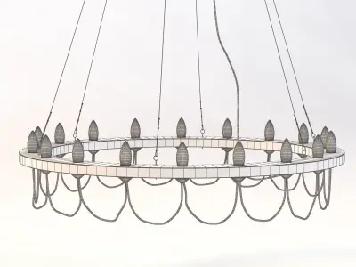 Centraal Museum Chandelier 3D model