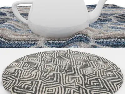 Rugs No 434 Low-poly 3D model