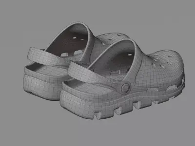 Crocs Duet Sport Clog 3D model