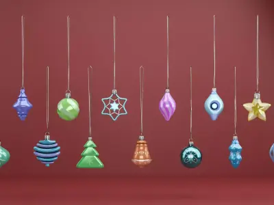 Christmas Toys Texture