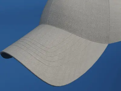 Baseball Cap 3D model