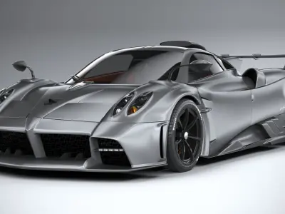 Pagani Imola 2021 3D model