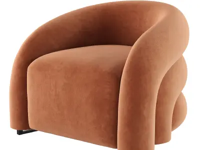 Armchair Hugo 3D model