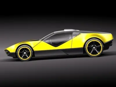 hotwheels lafasta 3D model