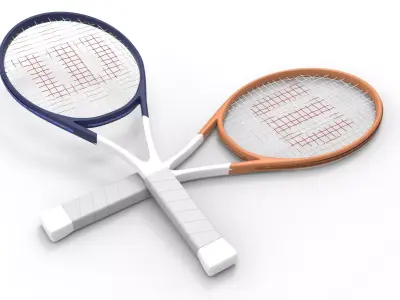 Tennis Racket 3D model