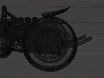 1969 Matra MS80 Formula 1 3D model