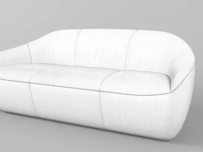 Bernhardt Becca Sofa 3D model