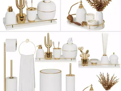 Bathroom Accessories Collection 01