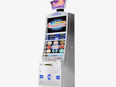 casino gaming machine 3D model