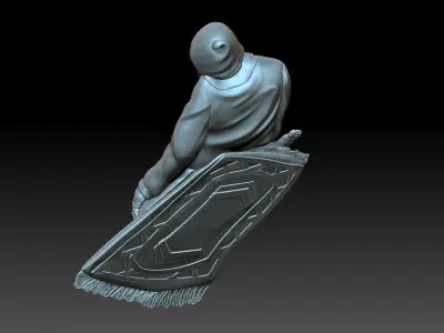 Gangster human arm 3D print model