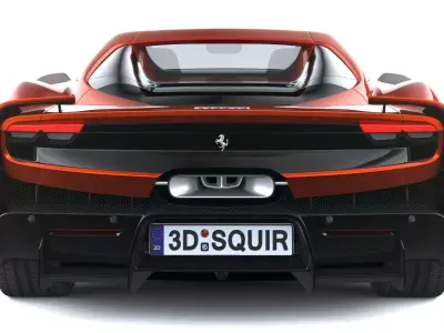 Ferrari 296 Speciale A 2026 3D model