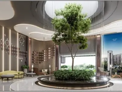 Circle Water Curtain Free 3D print model