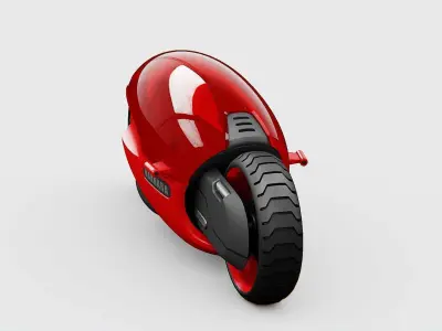 CONCEPT BIKE DS-500   RIGGED 3D model