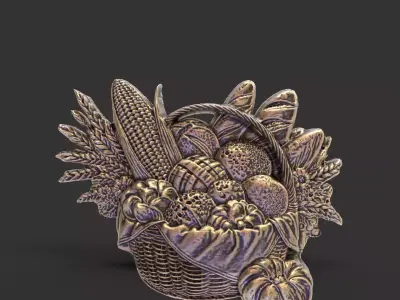 breads and bun cnc  3D print model