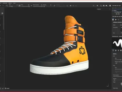 NIKE SF AF1 Shoes Free 3D model