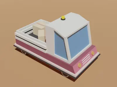 Cargo Truck Free 3D model