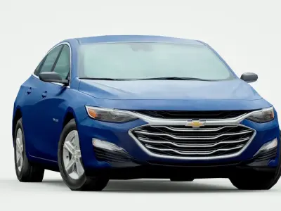 Chevrolet Malibu LS 2023 Low-poly 3D model