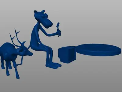 Pink Melancholy 3D print model