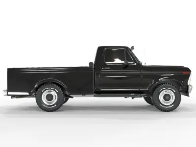 1970 Truck 100 Ranger Pick Up 3D model
